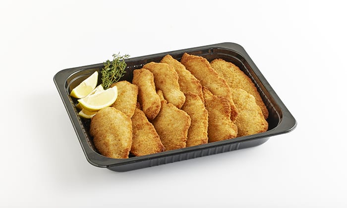 מגש דג הייק מצופה